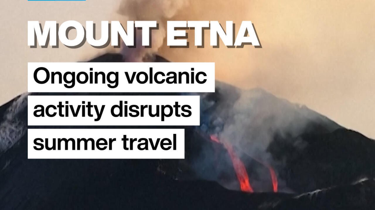 Mount Etna's Persistent Volcano Activity Interrupts Summer Getaways