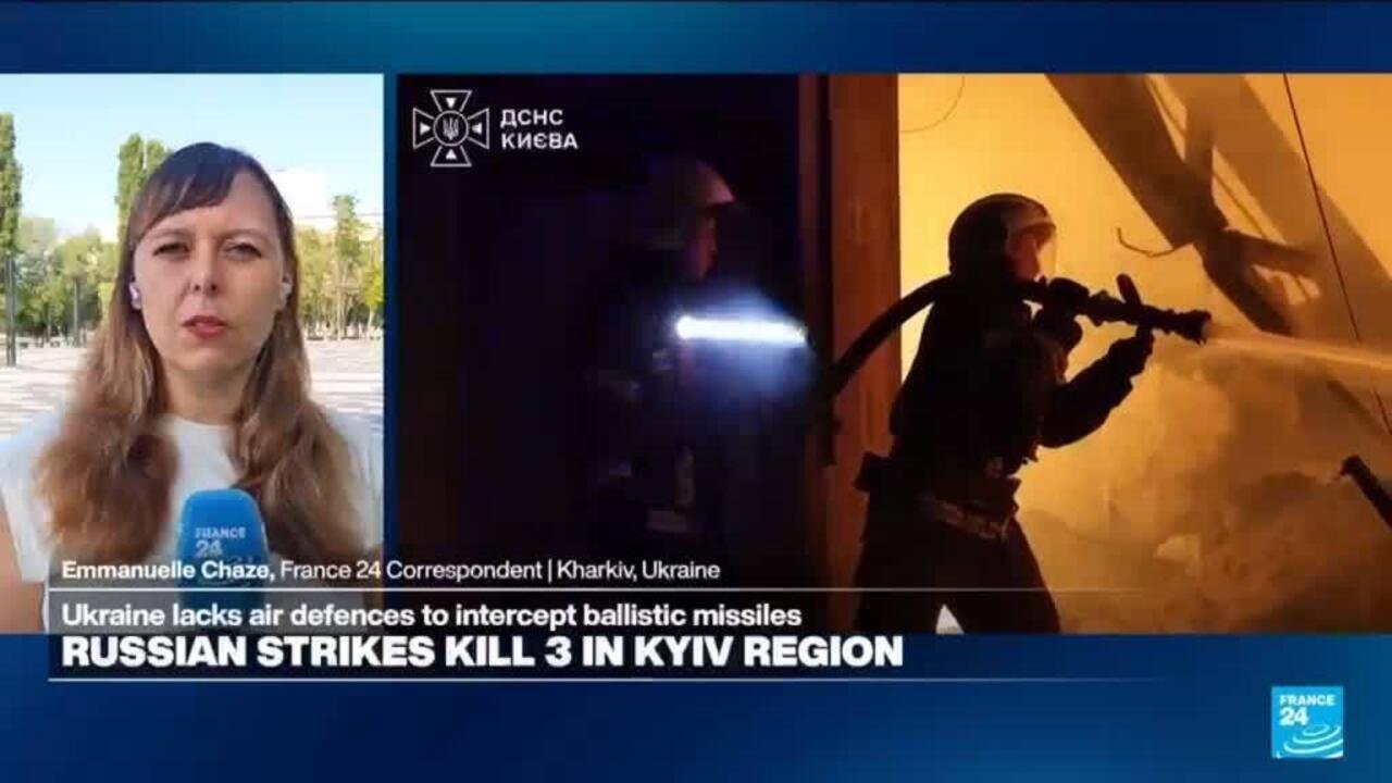 Russian Attacks Claim Three Lives Near Kyiv as Zelensky Embarks on Historic Visit to Serbia