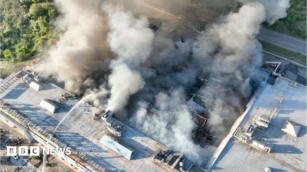 Russian Drone Strike Claims 15 Lives at Ukrainian Mall, Authorities Report