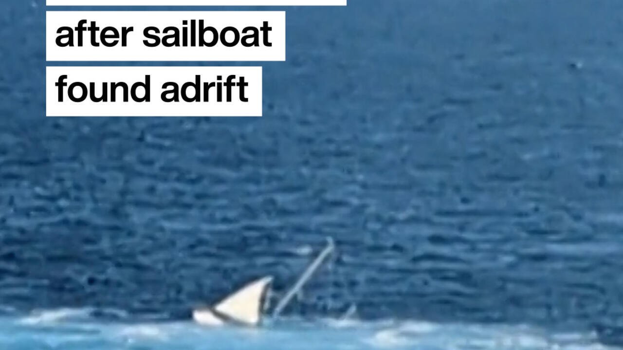 Search Underway After Abandoned Sailboat Discovered Near French Island