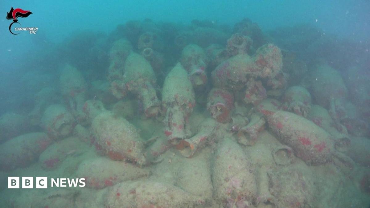 Shipwreck from Ancient Rome Uncovered Near the Coast of Sicily