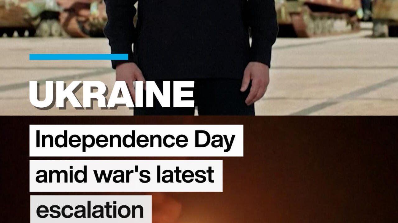 Ukraine Marks Independence Day Amid Rising Conflict Tensions