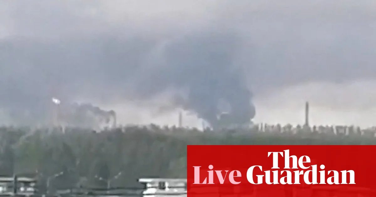 Ukraine Strikes Russian Oil Refineries with Drone Assault – Live Updates from Europe