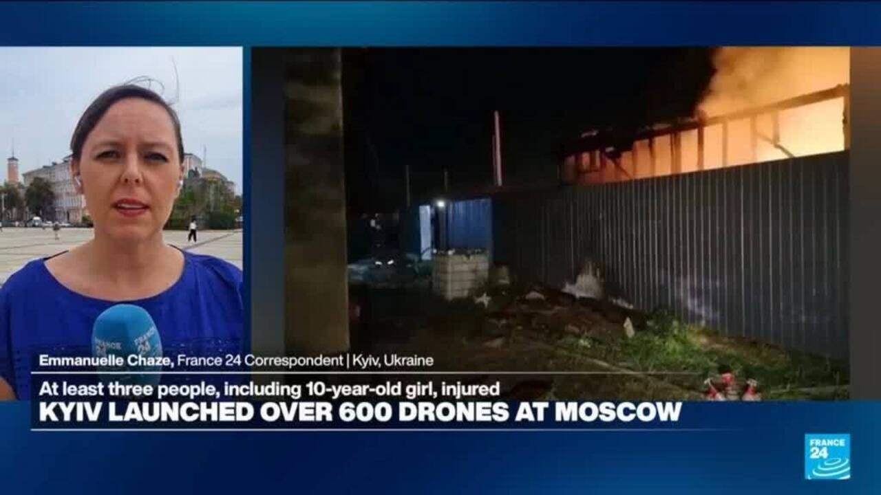 Ukraine Unveils Over 600 Drones Targeting Moscow Region