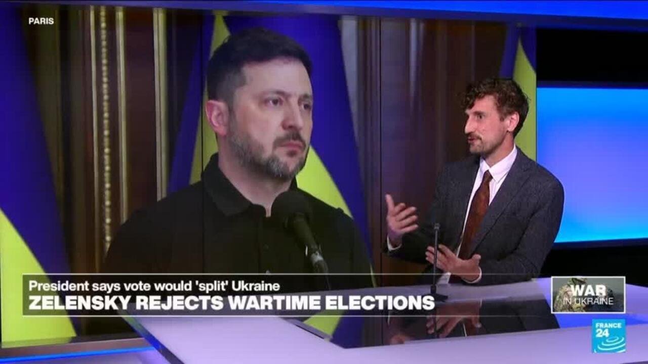 Zelensky Dismisses Opponent's Election Proposal, Warns It Poses a 'Significant Risk' for Ukraine