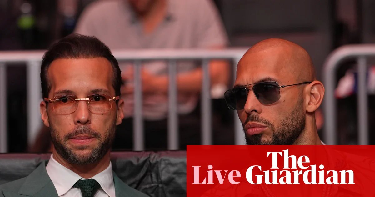 Andrew Tate Charged by Romanian Prosecutors for Minor Trafficking and Money Laundering – Live Updates from Europe