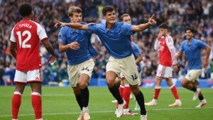Brighton Dominates Arsenal 3-0 While Man City Clinches Premier League Lead Without Playing