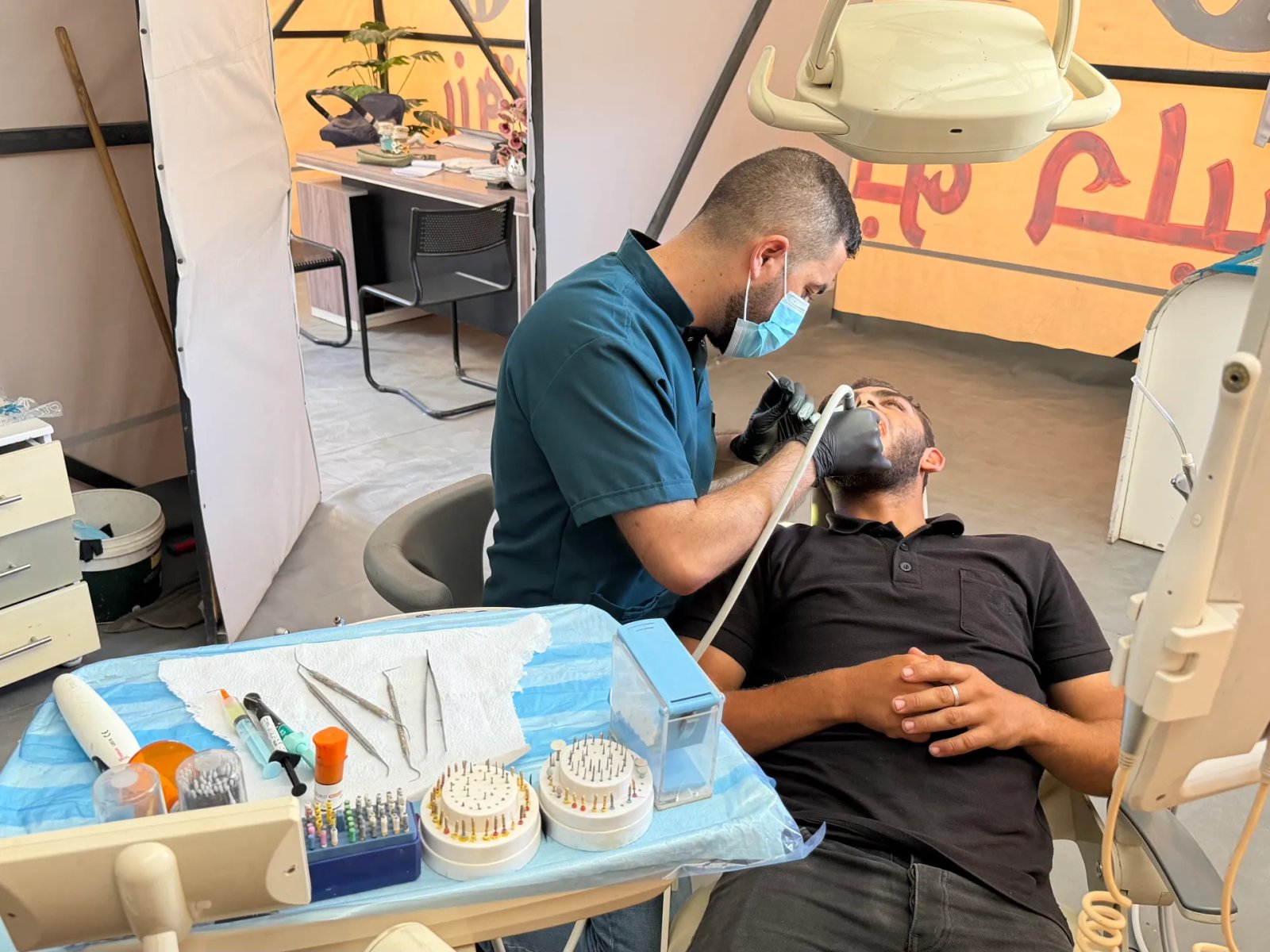 Dentists Take to the Streets as Israel's Siege on Gaza Intensifies