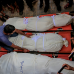 Gaza Teams Uncover Remains of 55 Victims Nearly Three Years After Israeli Airstrike