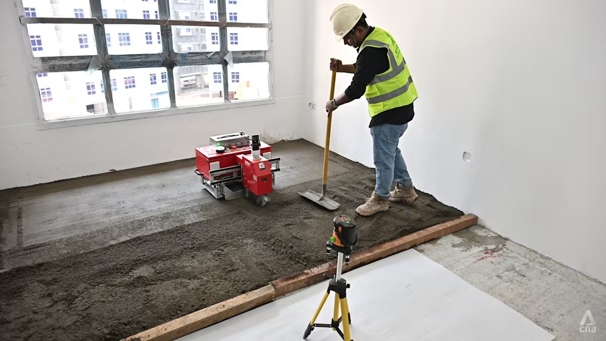 HDB Enhances Robotics and Automation Technologies to Boost Construction Efficiency at BTO Locations