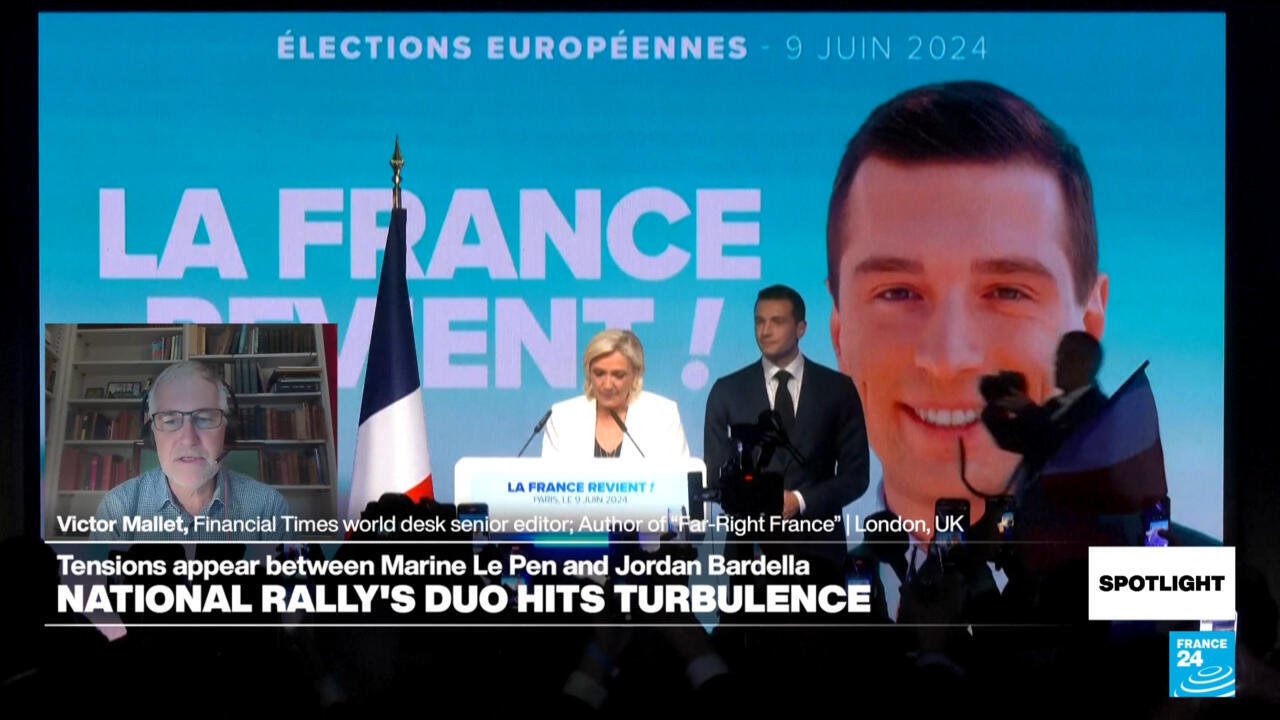 Le Pen Enforces Party Unity Amid Tensions with Dynamic Young Leader Bardella