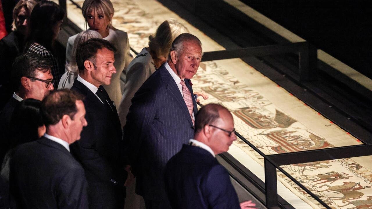 Macron and Burnham Discuss Migrant Issues and EU Relations Following Visit to the Bayeux Tapestry in London