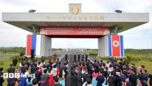 North Korea and Russia Unveil First Road Bridge Connecting Their Borders