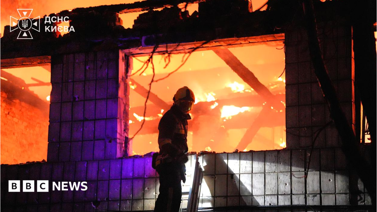 Russian Airstrike Targets Rail Workers in Latest Fatal Assault on Kyiv