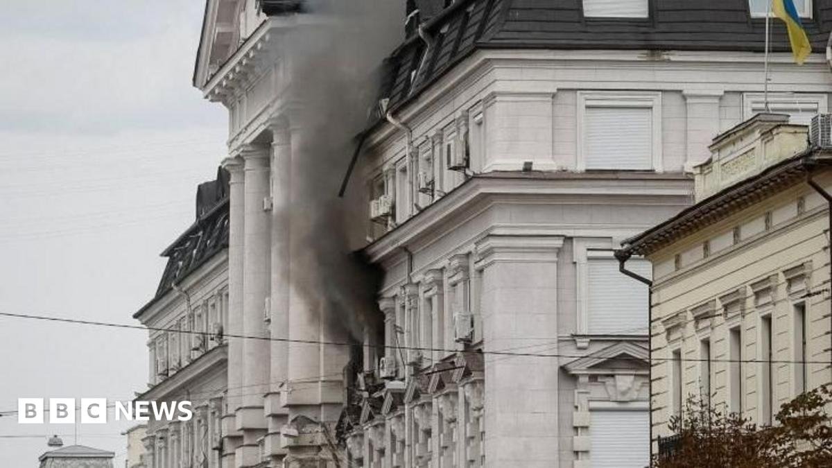 Zelensky Reports Drone Strike Hits Ukrainian Security HQ in Russia's Latest Attack