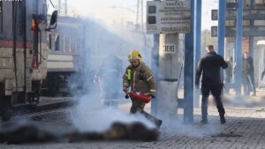 Over 14 Lives Lost in Attack on Ukraine Train Station
