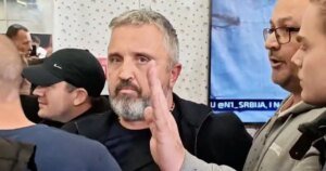 Protesters Break into Serbian TV Station Supporting Vucic Following Election Defeat