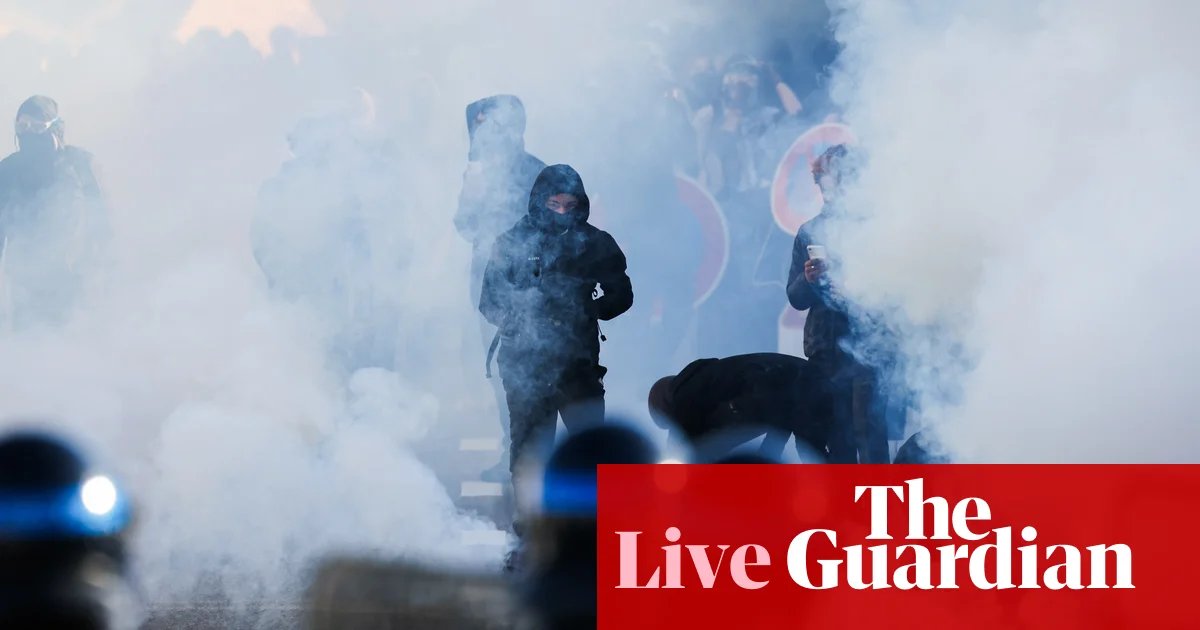 Teenager Loses Hand in Confrontation with French Police During School Protest – Live Update from Europe